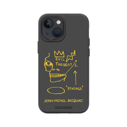 iPhone 13 mini SolidSuit (MagSafe 兼容)  巴斯奇亞 Jean-Michel Basquiat 邪惡思想