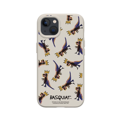 iPhone 13 SolidSuit (MagSafe 兼容)  巴斯奇亞 Jean-Michel Basquiat 小恐龍-拼貼款
