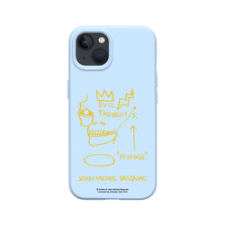 iPhone 13 SolidSuit (MagSafe 兼容)  巴斯奇亞 Jean-Michel Basquiat 邪惡思想