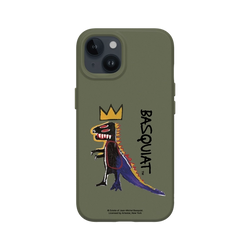 iPhone 14 SolidSuit (MagSafe 兼容)  巴斯奇亞 Jean-Michel Basquiat 小恐龍