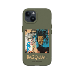 iPhone 14 SolidSuit (MagSafe 兼容)  巴斯奇亞 Jean-Michel Basquiat 巴斯奇亞與安迪沃荷
