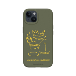 iPhone 14 SolidSuit (MagSafe 兼容)  巴斯奇亞 Jean-Michel Basquiat 邪惡思想