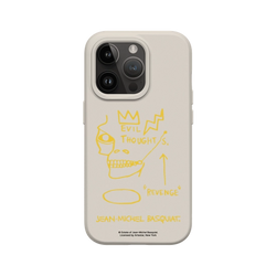 iPhone 14 Pro SolidSuit (MagSafe 兼容)  巴斯奇亞 Jean-Michel Basquiat 邪惡思想