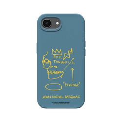 iPhone 16e SolidSuit (MagSafe 兼容)  巴斯奇亞 Jean-Michel Basquiat 邪惡思想