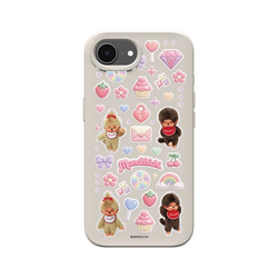 iPhone 16e SolidSuit (MagSafe 兼容)  Monchhichi Y2K 貼紙簿