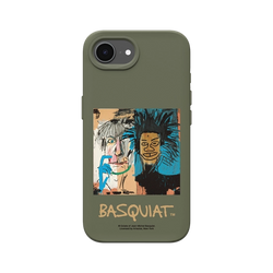 iPhone 16e SolidSuit (MagSafe 兼容)  巴斯奇亞 Jean-Michel Basquiat 巴斯奇亞與安迪沃荷