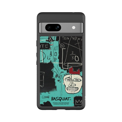 Pixel 7a SolidSuit (MagSafe 兼容)  巴斯奇亞 Jean-Michel Basquiat Equals Pi