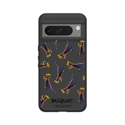Pixel 8 Pro SolidSuit (MagSafe 兼容)  巴斯奇亞 Jean-Michel Basquiat 小恐龍-拼貼款