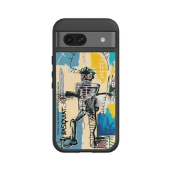 Pixel 8a SolidSuit (MagSafe 兼容)  巴斯奇亞 Jean-Michel Basquiat 戰士