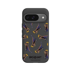 Pixel 9 SolidSuit (MagSafe 兼容)  巴斯奇亞 Jean-Michel Basquiat 小恐龍-拼貼款