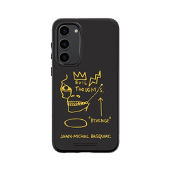 Galaxy S23+ SolidSuit (MagSafe 兼容)  巴斯奇亞 Jean-Michel Basquiat 邪惡思想