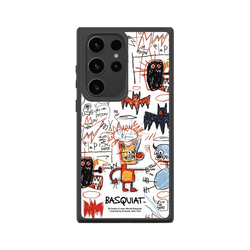 Galaxy S23 Ultra SolidSuit (MagSafe 兼容)  巴斯奇亞 Jean-Michel Basquiat 蝙蝠俠