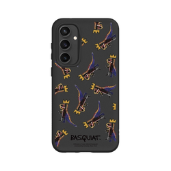 Galaxy S23 FE SolidSuit (MagSafe 兼容)  巴斯奇亞 Jean-Michel Basquiat 小恐龍-拼貼款