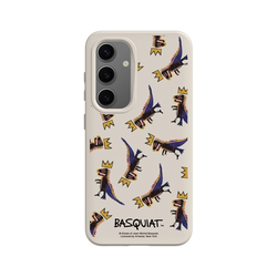 Galaxy S24 SolidSuit (MagSafe 兼容)  巴斯奇亞 Jean-Michel Basquiat 小恐龍-拼貼款