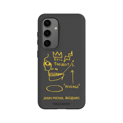 Galaxy S24 SolidSuit (MagSafe 兼容)  巴斯奇亞 Jean-Michel Basquiat 邪惡思想