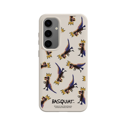 Galaxy S24+ SolidSuit (MagSafe 兼容)  巴斯奇亞 Jean-Michel Basquiat 小恐龍-拼貼款