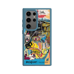 Galaxy S24 Ultra SolidSuit (MagSafe 兼容)  巴斯奇亞 Jean-Michel Basquiat 骷顱頭