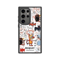 Galaxy S24 Ultra SolidSuit (MagSafe 兼容)  巴斯奇亞 Jean-Michel Basquiat 蝙蝠俠