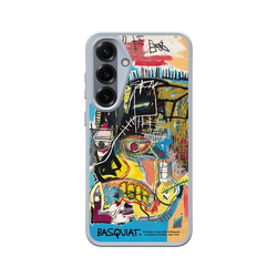 Galaxy S25 Plus SolidSuit (MagSafe 兼容)  巴斯奇亞 Jean-Michel Basquiat 骷顱頭
