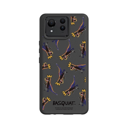 Zenfone 11 Ultra SolidSuit (MagSafe 兼容)  巴斯奇亞 Jean-Michel Basquiat 小恐龍-拼貼款