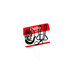 犀牛盾NX (MagSafe 兼容)背板 - iPhone 12 Pro Max - 【聯名設計款】 - BOUNCE - HELLO MY NAME IS BOUNCE