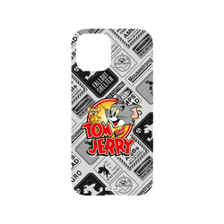 犀牛盾NX (MagSafe 兼容)背板 - iPhone 12 Pro Max - 【聯名設計款】 - 湯姆貓與傑利鼠 Tom and Jerry - 貼紙系列 - 復古LOGO