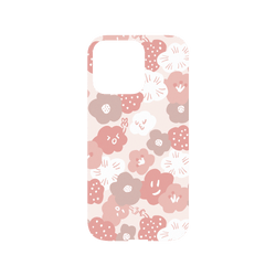 犀牛盾NX (MagSafe 兼容)背板 - iPhone 13 Pro - 【聯名設計款】 - Hahababy 二伯 - 粉紅花花款