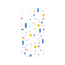 犀牛盾NX (MagSafe 兼容)背板 - iPhone 14 Plus - 【聯名設計款】 - 懶散兔與啾先生 Lazy Rabbit and Mr.Chu - 塗鴉
