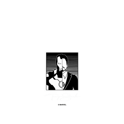 犀牛盾Mod NX (MagSafe 兼容)手機殼 - iPhone 14 Pro Max - 迪士尼-漫威 Marvel - 鋼鐵人-黑白版
