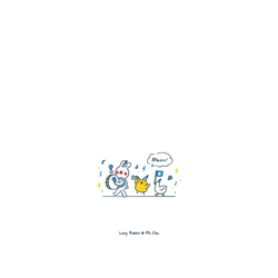 犀牛盾Mod NX手機殼 - iPhone 7/8/SE2/SE3 - 【聯名設計款】 - 懶散兔與啾先生 Lazy Rabbit and Mr.Chu - music!