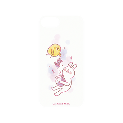犀牛盾NX系列背板 - iPhone 7/8/SE2/SE3 - 【聯名設計款】 - 懶散兔與啾先生 Lazy Rabbit and Mr.Chu - 金魚