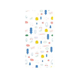 犀牛盾NX系列背板 - iPhone 7/8/SE2/SE3 - 【聯名設計款】 - 懶散兔與啾先生 Lazy Rabbit and Mr.Chu - 塗鴉