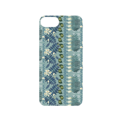 犀牛盾Mod NX手機殼 - iPhone 7/8/SE2/SE3 - 【聯名設計款】 - 花生騷 WasangShow - 熱島嶼植淺藍款
