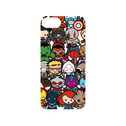 犀牛盾NX系列背板 - iPhone 7/8/SE2/SE3 - 【聯名設計款】 - 迪士尼-漫威 Marvel - 漫威英雄-復仇者聯盟 集合Q版