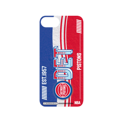 犀牛盾Mod NX手機殼 - iPhone 7/8/SE2/SE3 - 【聯名設計款】 - NBA - 復古球員卡-底特律活塞 Detroit Pistons - Vintage Card