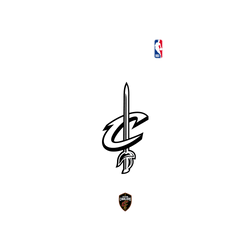 犀牛盾Mod NX手機殼 - iPhone 7/8/SE2/SE3 - 【聯名設計款】 - NBA - B&W-克里夫蘭騎士 Cleveland Cavaliers B&W