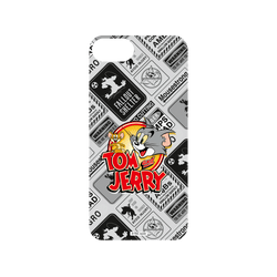 犀牛盾NX系列背板 - iPhone 7/8/SE2/SE3 - 【聯名設計款】 - 湯姆貓與傑利鼠 Tom and Jerry - 貼紙系列 - 復古LOGO