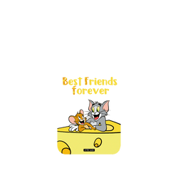 犀牛盾NX系列背板 - iPhone 7/8/SE2/SE3 - 【聯名設計款】 - 湯姆貓與傑利鼠 Tom and Jerry - Best friends