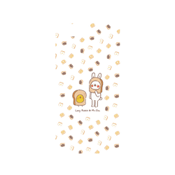 犀牛盾NX系列背板 - iPhone 7 Plus/8 Plus - 【聯名設計款】 - 懶散兔與啾先生 Lazy Rabbit and Mr.Chu - 麵包