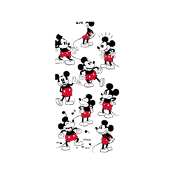犀牛盾NX系列背板 - iPhone 7 Plus/8 Plus - 【聯名設計款】 - 迪士尼-米奇 Mickey - Sticker-米奇的常態