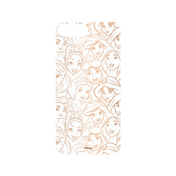 犀牛盾Mod NX手機殼 - iPhone 7 Plus/8 Plus - 【聯名設計款】 - 迪士尼-公主系列 Disney Princess - Pattern系列-迪士尼公主 線稿