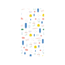 犀牛盾NX系列背板 - iPhone X - 【聯名設計款】 - 懶散兔與啾先生 Lazy Rabbit and Mr.Chu - 塗鴉