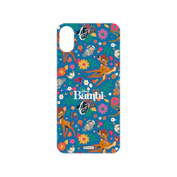 犀牛盾NX系列背板 - iPhone X - 【聯名設計款】 - 迪士尼-經典系列 Disney Classics - 小鹿斑比 Bambi - Flower Pattern