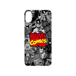 犀牛盾NX系列背板 - iPhone X - 【聯名設計款】 - 迪士尼-漫威 Marvel - 漫威英雄-漫畫標誌