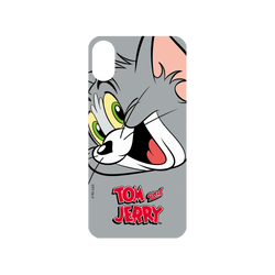 犀牛盾NX系列背板 - iPhone X - 【聯名設計款】 - 湯姆貓與傑利鼠 Tom and Jerry - 大臉湯姆貓