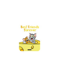 犀牛盾NX系列背板 - iPhone X - 【聯名設計款】 - 湯姆貓與傑利鼠 Tom and Jerry - Best friends