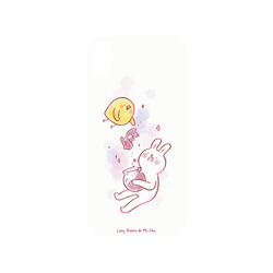 犀牛盾NX系列背板 - iPhone XS - 【聯名設計款】 - 懶散兔與啾先生 Lazy Rabbit and Mr.Chu - 金魚