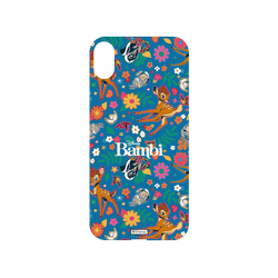 犀牛盾NX系列背板 - iPhone XS - 【聯名設計款】 - 迪士尼-經典系列 Disney Classics - 小鹿斑比 Bambi - Flower Pattern