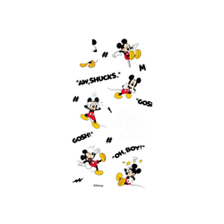 犀牛盾NX系列背板 - iPhone XS - 【聯名設計款】 - 迪士尼-米奇 Mickey - Sticker-嘿嘿米奇