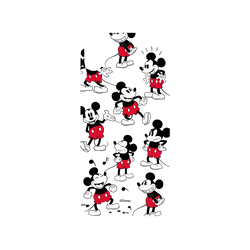 犀牛盾NX系列背板 - iPhone XS - 【聯名設計款】 - 迪士尼-米奇 Mickey - Sticker-米奇的常態